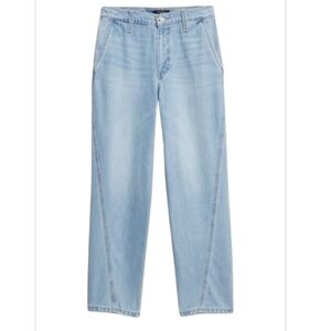Plus Banana Republic Light Wash Flare Jeans